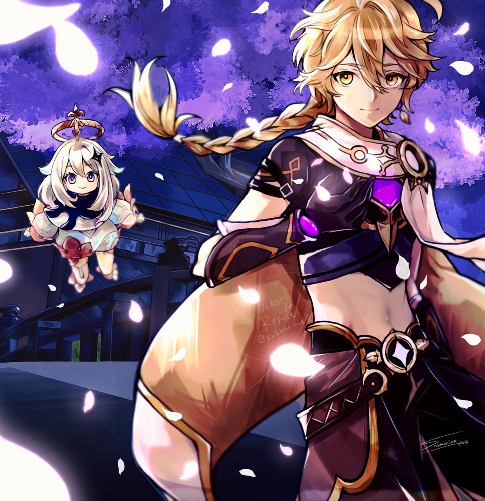 游戏同人美图#早安原神【210804】