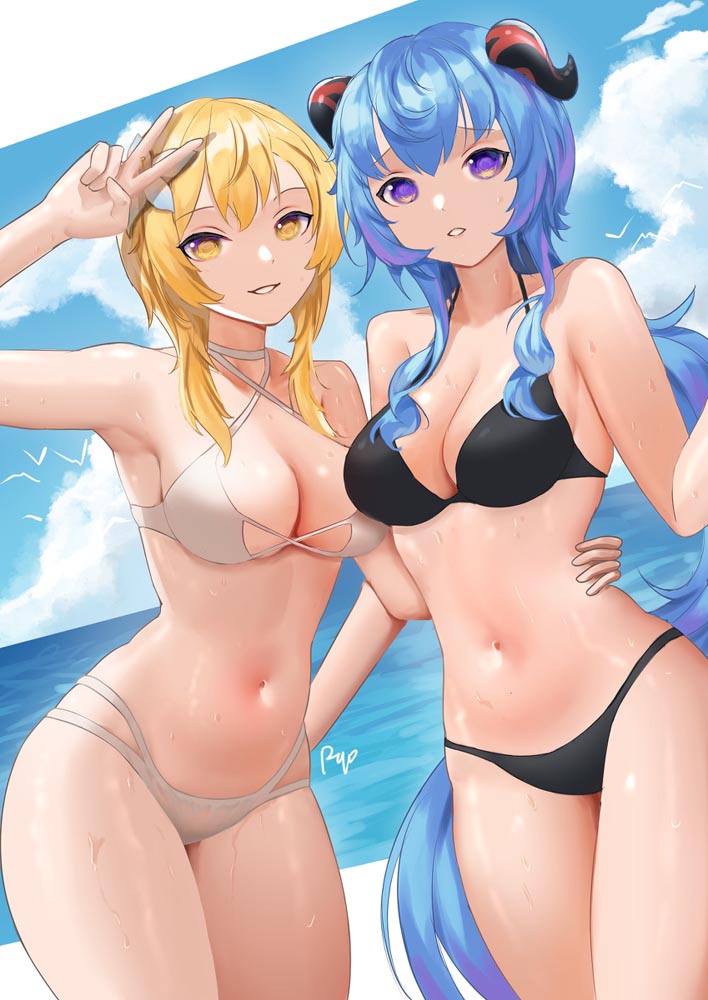 游戏同人美图#午安原神【210804】