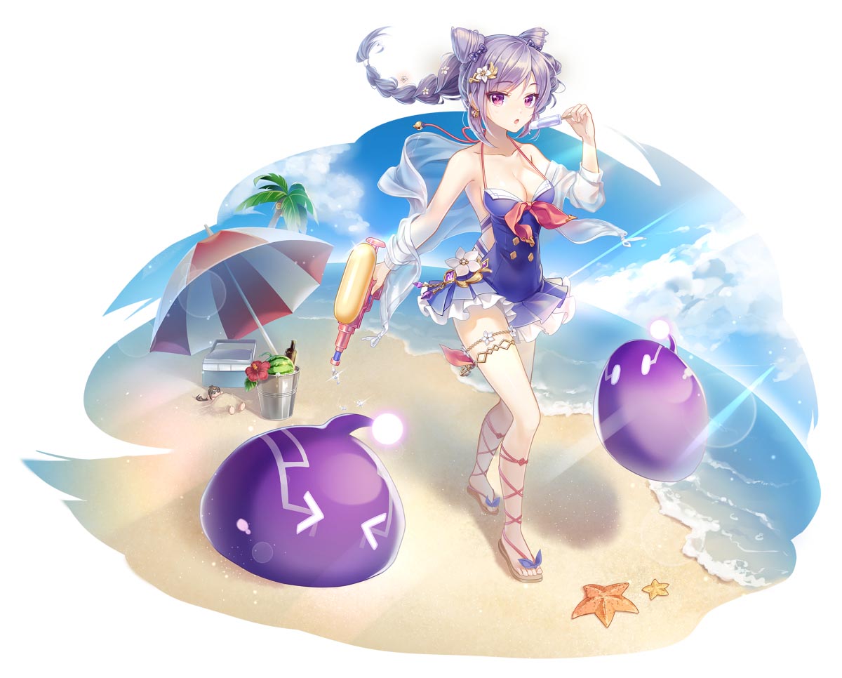 游戏同人美图#晚安原神【210804】