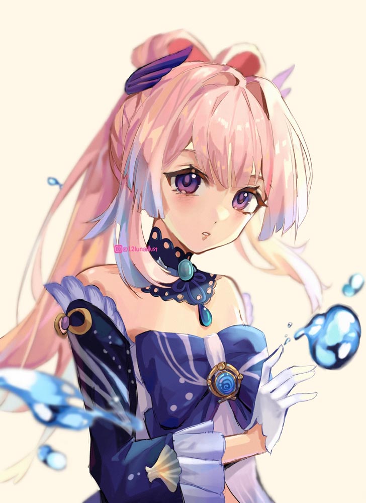 游戏同人美图#晚安原神【210804】