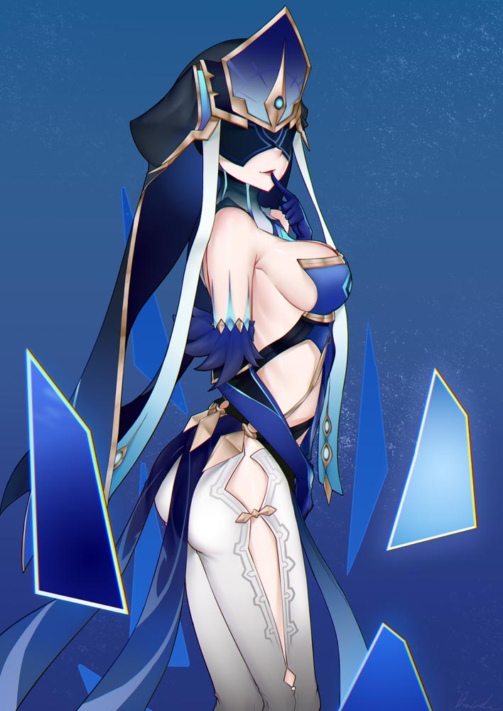 每日游戏同人好图#早安原神【210805】