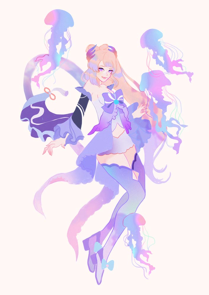 每日游戏同人好图#午安原神【210805】