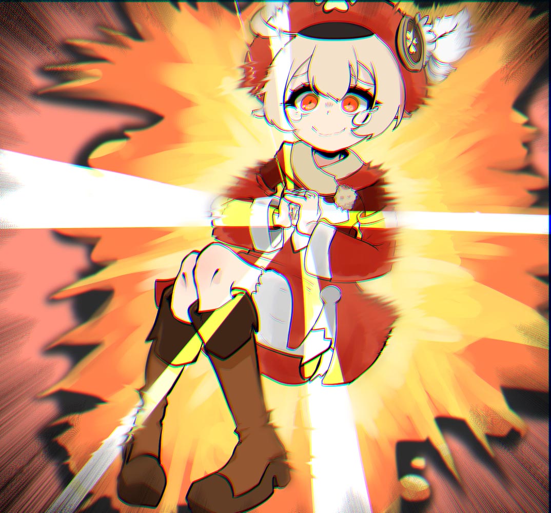 每日游戏同人好图#午安原神【210805】