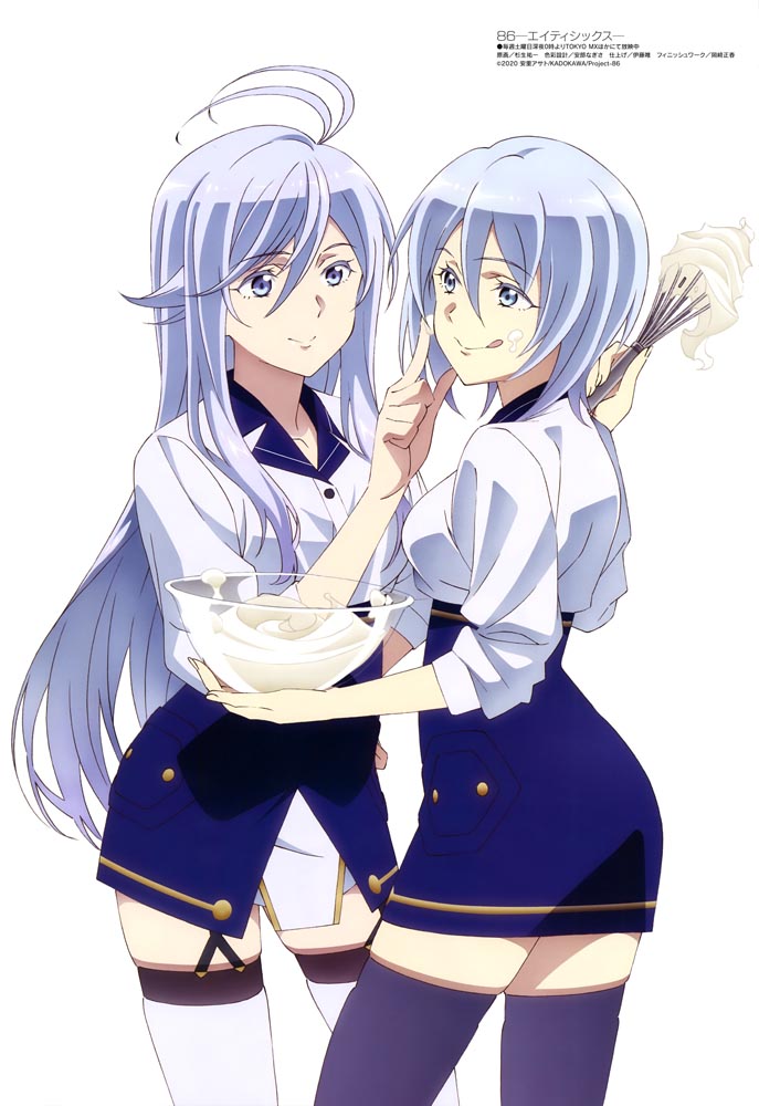 新番动画美少女版权绘「Megami MAGAZINE」2021年7月号