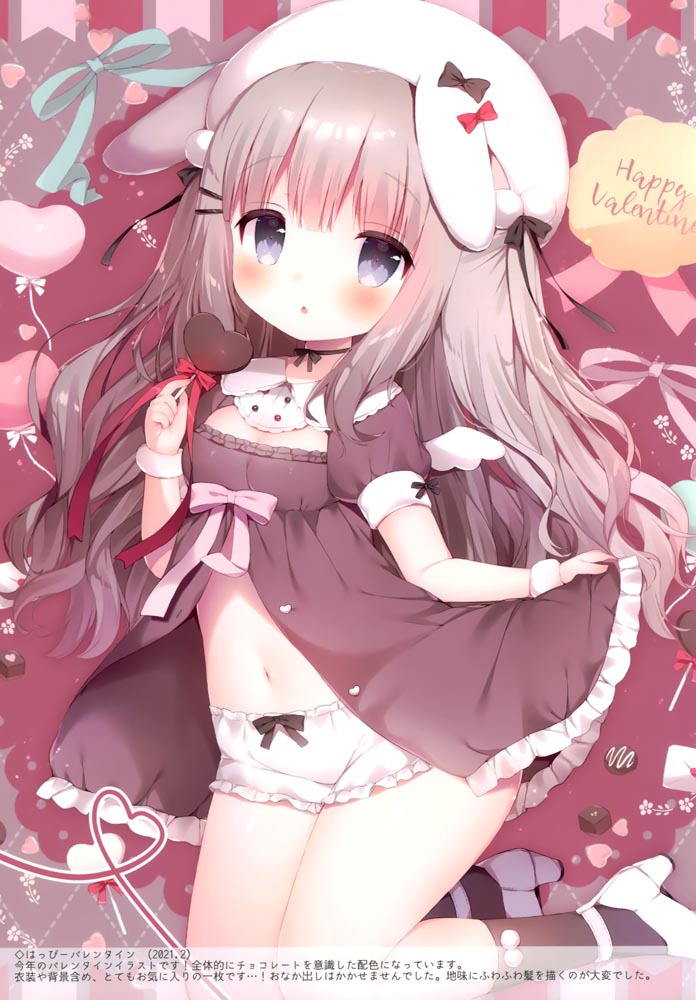 每日好图：超萌萝莉猫娘画集 Moelleux 2【画师：桃豆こまもち】