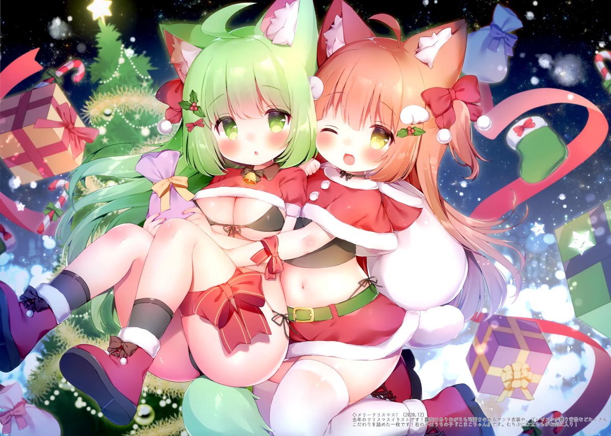 每日好图：超萌萝莉猫娘画集 Moelleux 2【画师：桃豆こまもち】