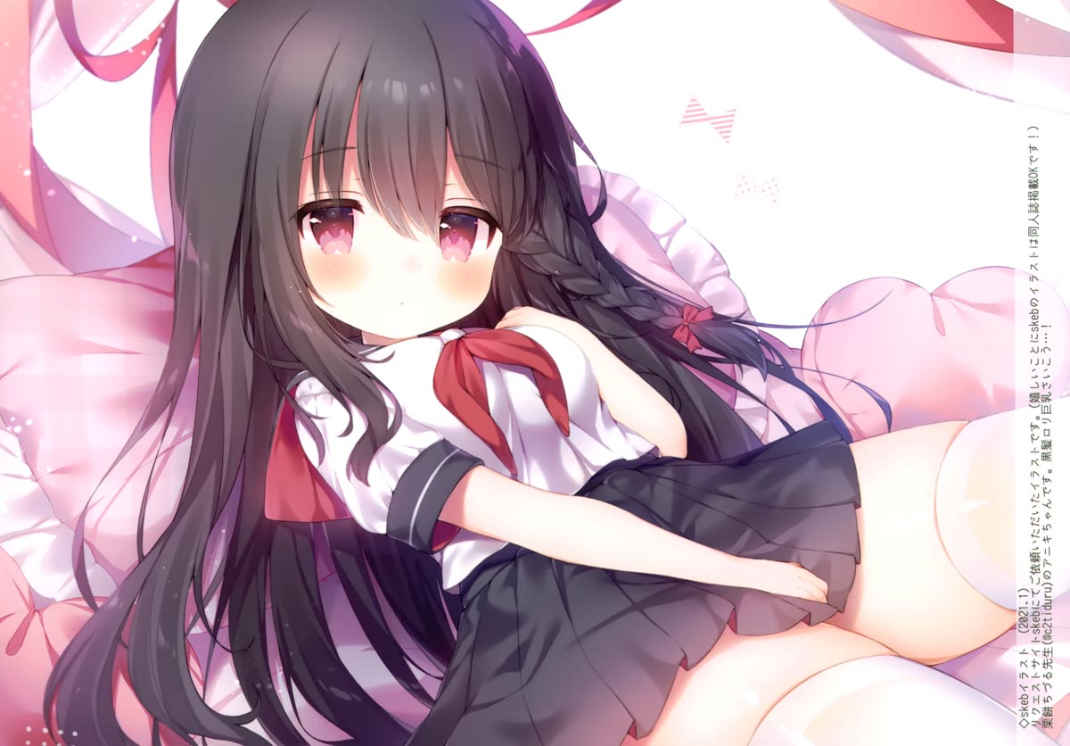 每日好图：超萌萝莉猫娘画集 Moelleux 2【画师：桃豆こまもち】