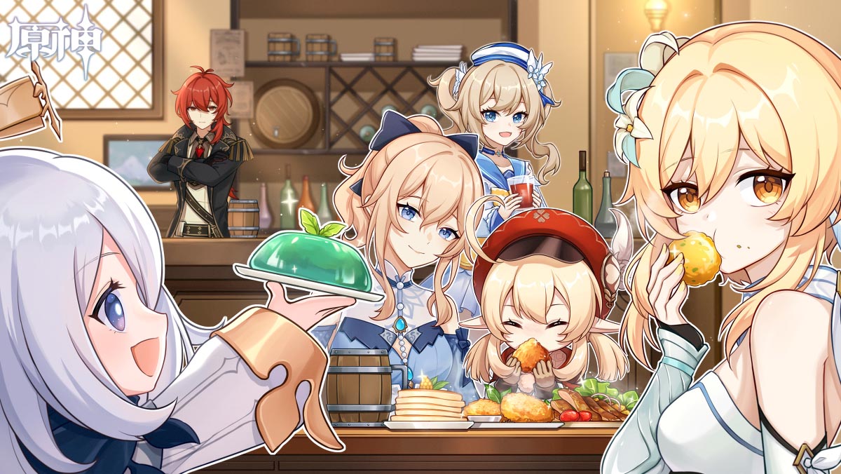 原神同人本子精选#早安原神【210708】