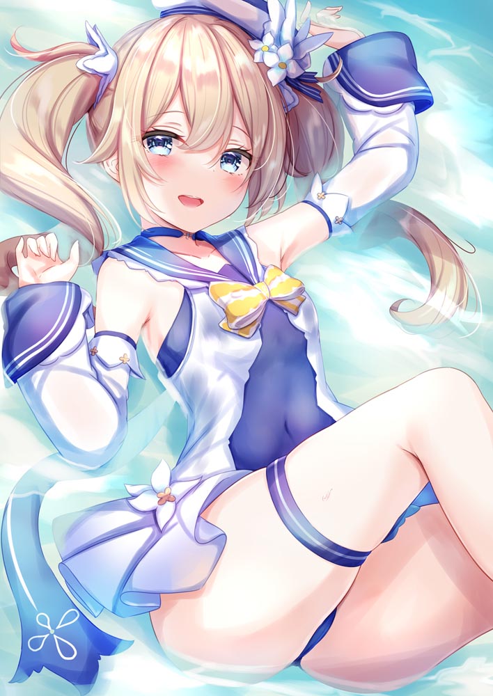 游戏同人图精选#午安原神【210709】