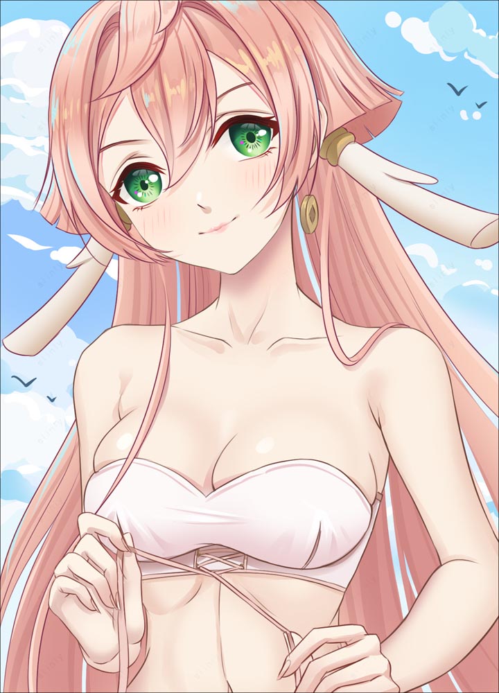 游戏同人图精选#午安原神【210709】