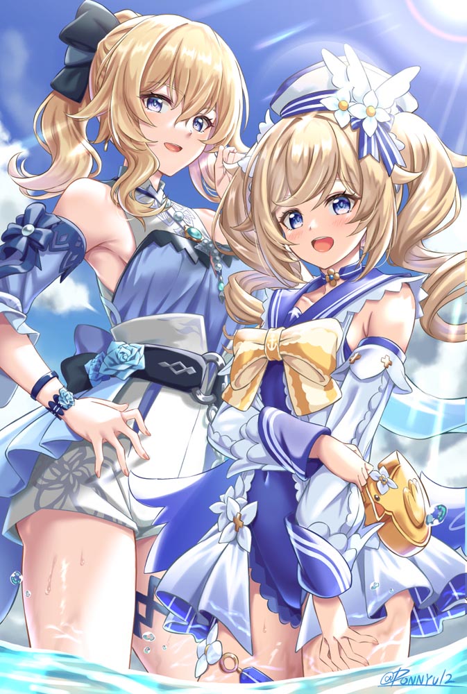 游戏同人图精选#午安原神【210709】