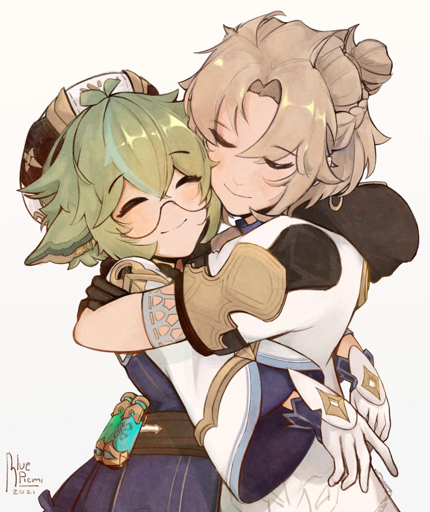 游戏同人图精选#晚安原神【210709】