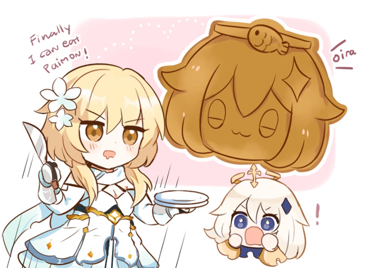 游戏同人图精选#晚安原神【210710】