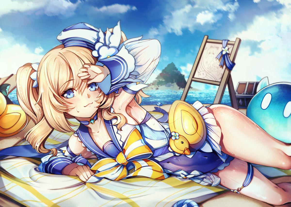 二次元插画合集#午安原神【210711】