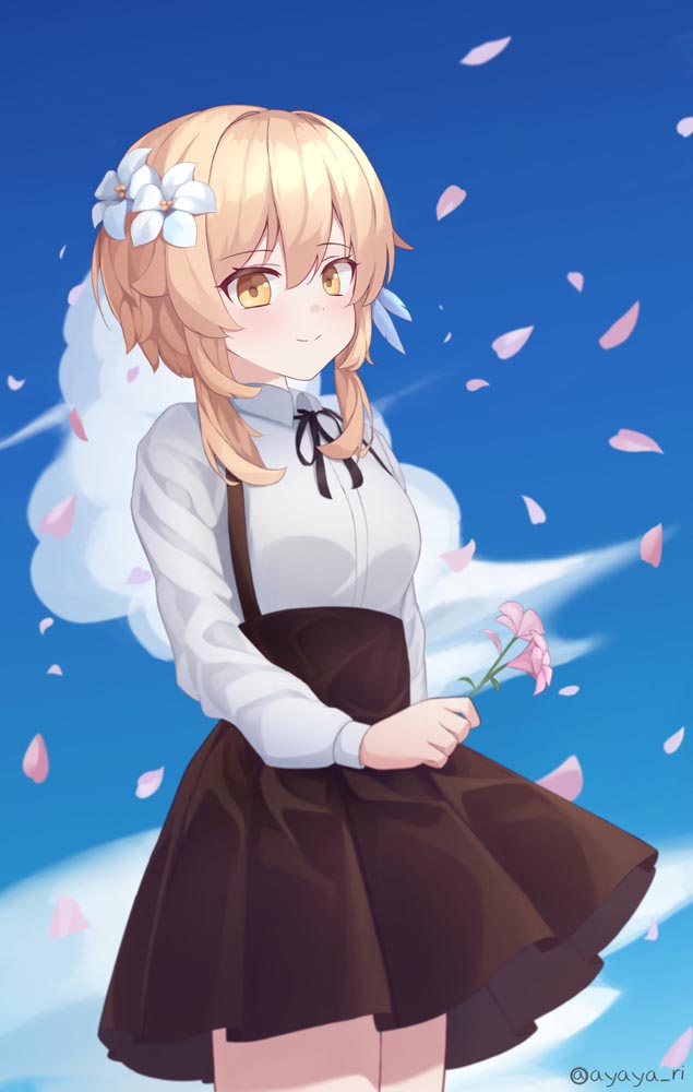 二次元插画合集#晚安原神【210711】