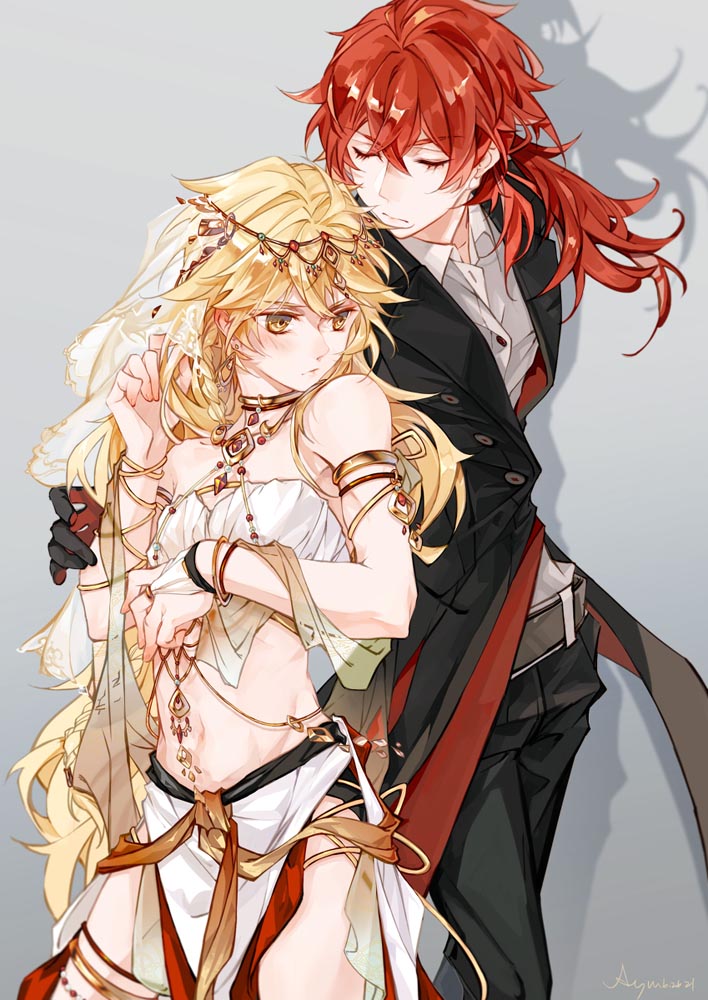 二次元插画合集#晚安原神【210711】