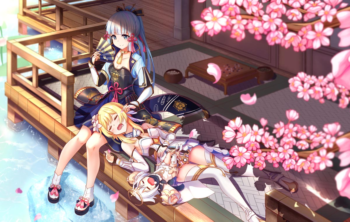 二次元插画合集#晚安原神【210711】