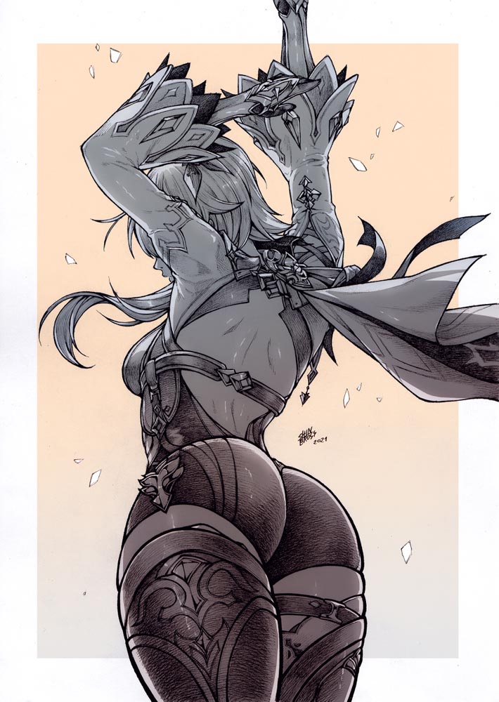 原神同人插画精选#早安原神【210713】