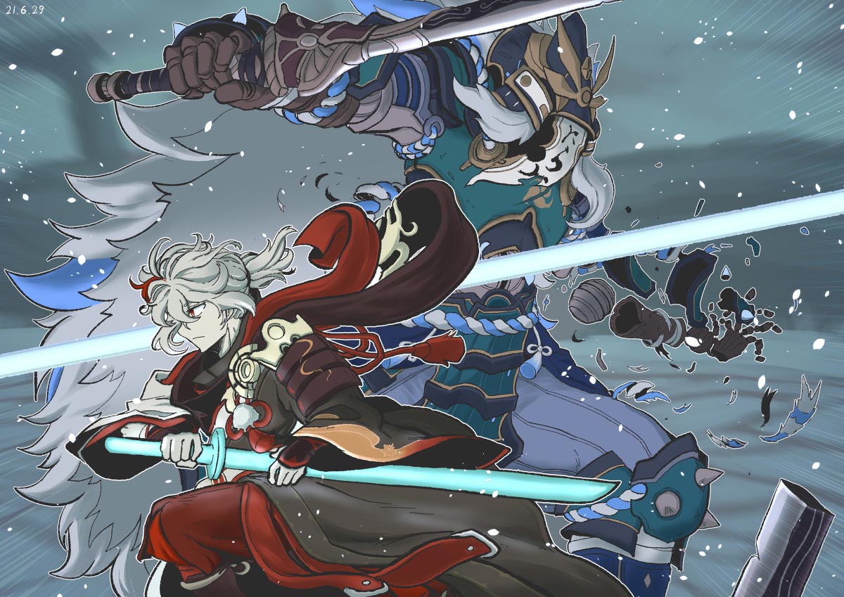 原神同人插画精选#早安原神【210713】