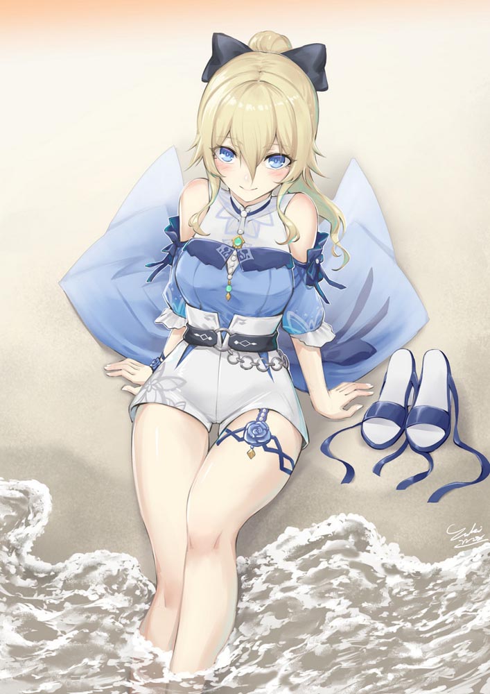 原神同人插画精选#午安原神【210713】