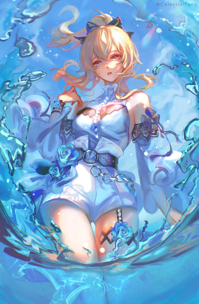 原神同人插画精选#晚安原神【210713】