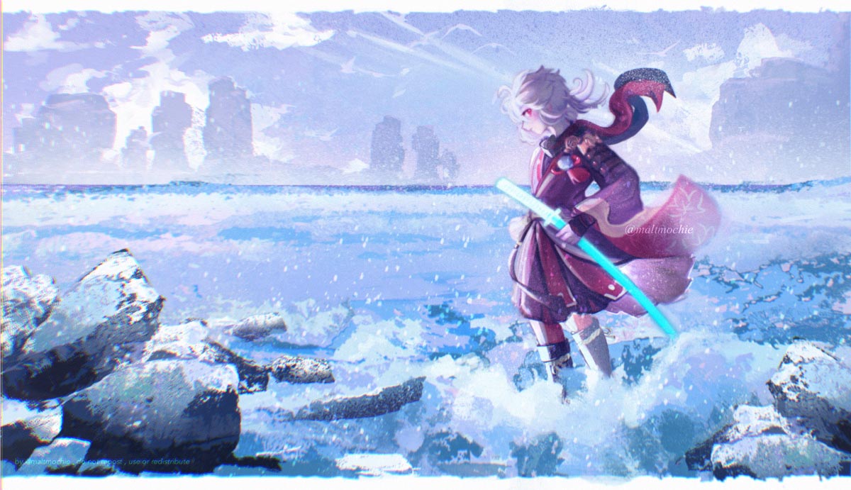 原神同人插画精选#晚安原神【210713】