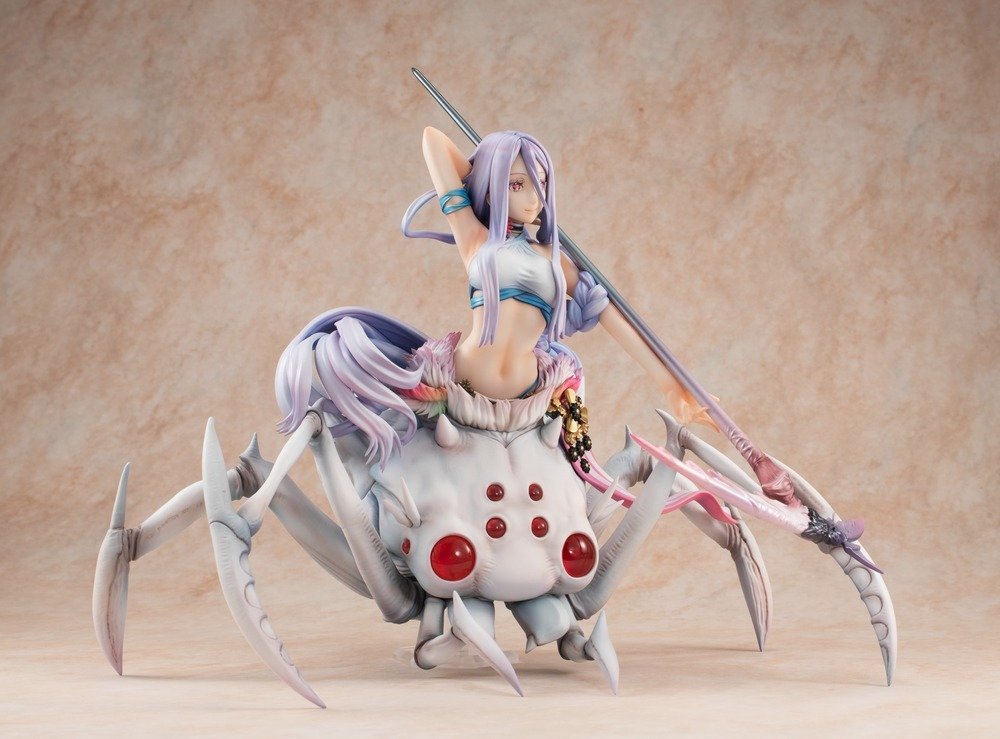 手办模型：《转生成蜘蛛又怎样！》1/7  人形白织
