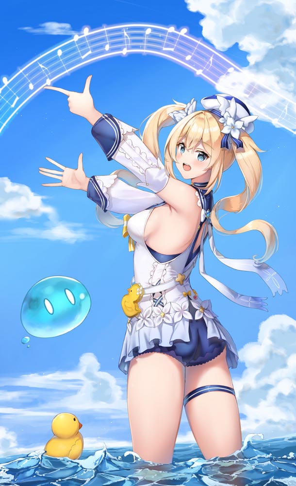 原神同人插画精选#午安原神【210715】