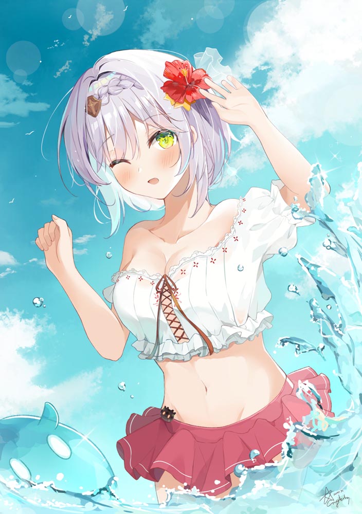 原神#游戏插画精选#早安原神【210717】