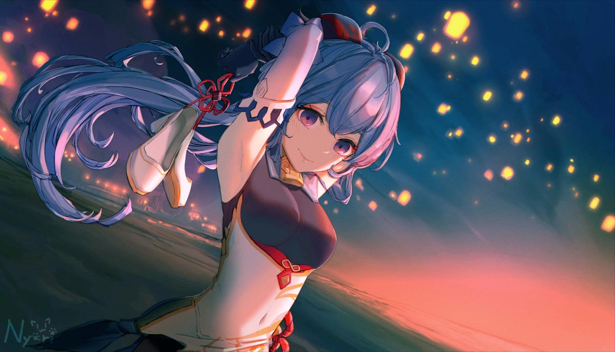 原神#游戏插画精选#晚安原神【210717】