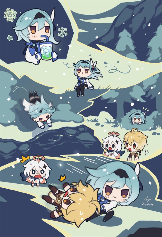 原神#游戏插画精选#午安原神【210718】