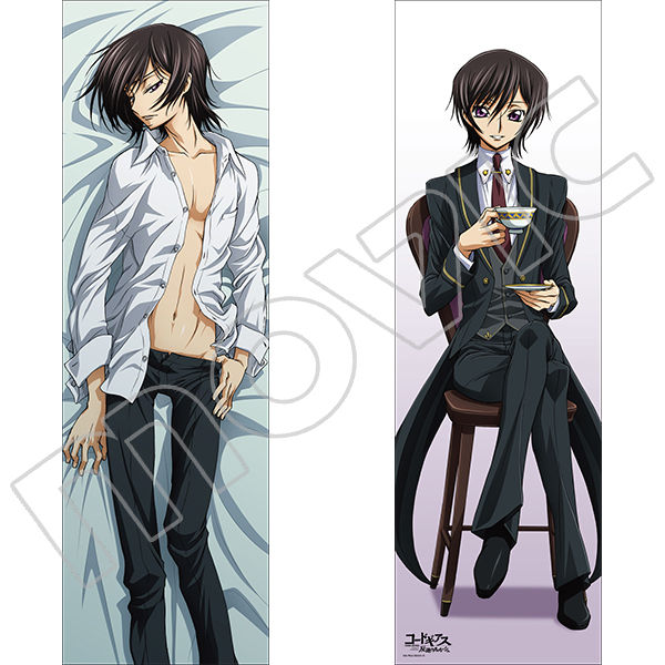 动漫周边：《反叛的鲁路修》官方抱枕套