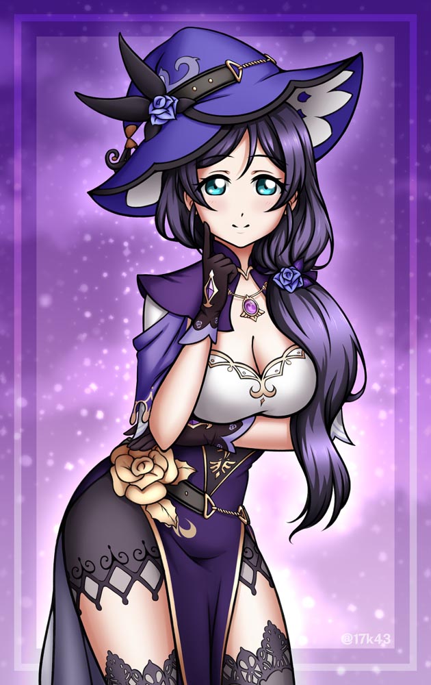 二次元美少女同人图#早安原神【210719】