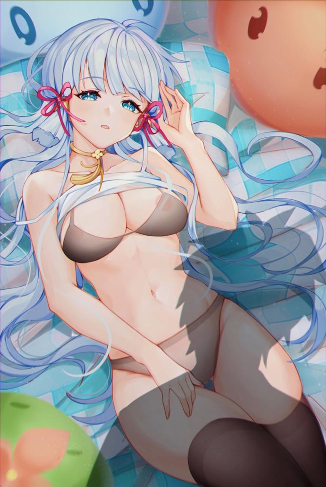 二次元美少女同人图#晚安原神【210719】