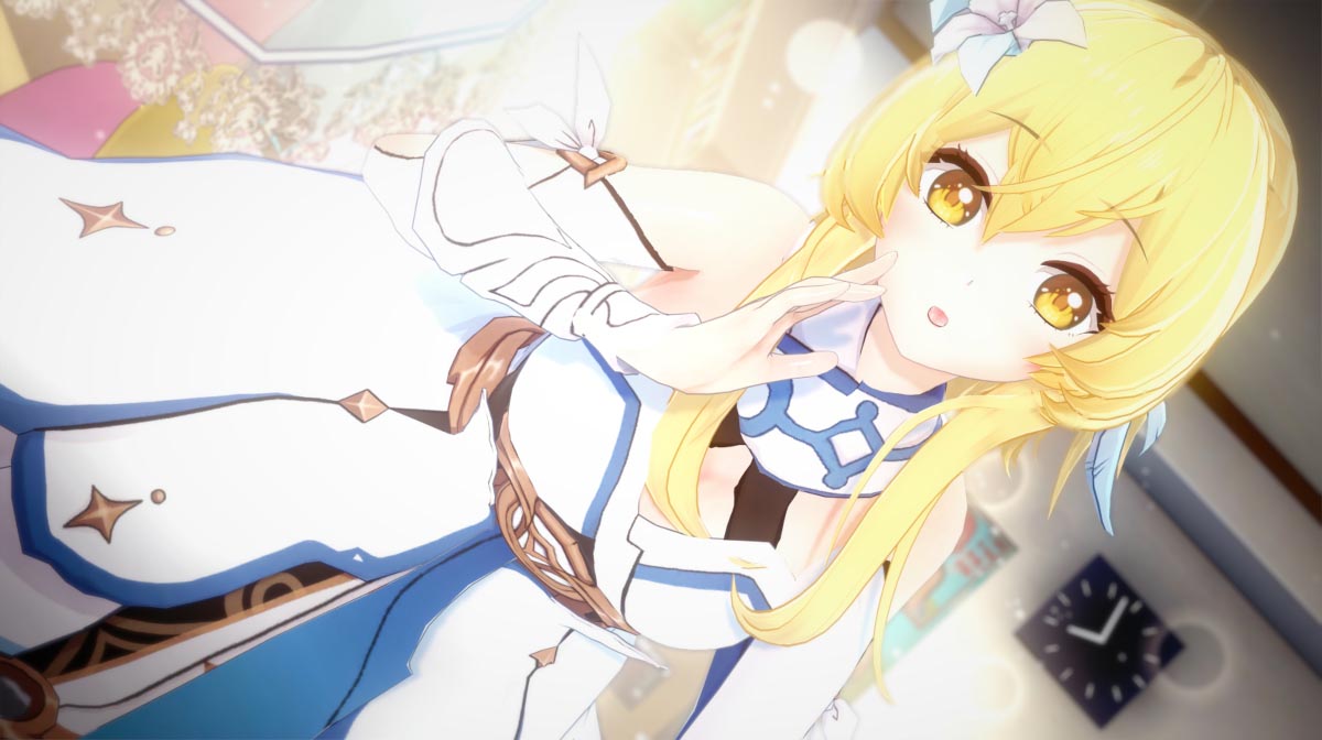 二次元美少女同人图#晚安原神【210719】