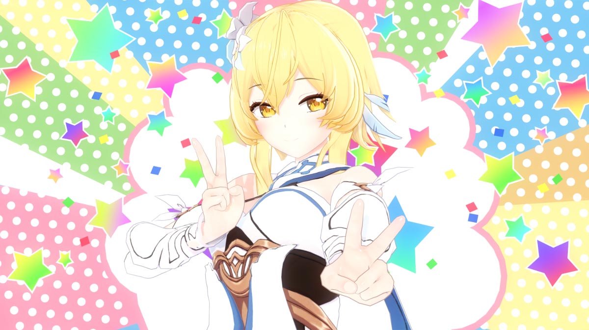 二次元美少女同人图#晚安原神【210719】