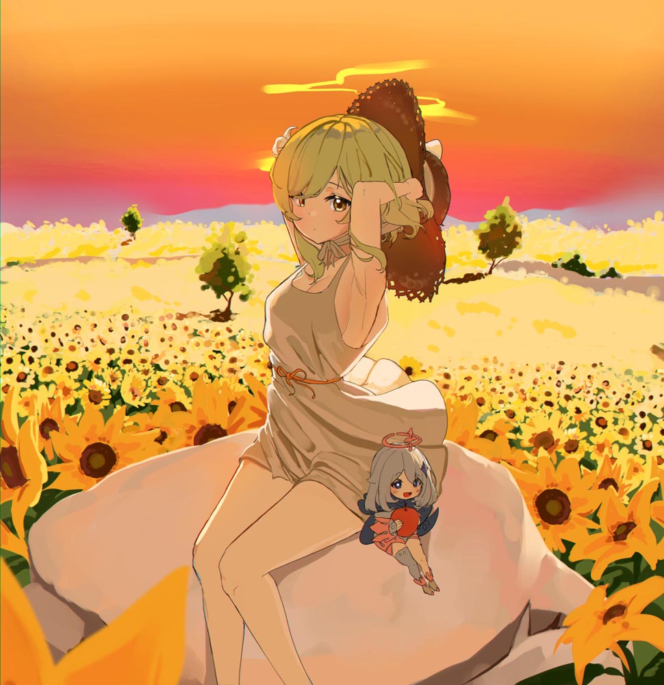 二次元美少女同人图#晚安原神【210719】