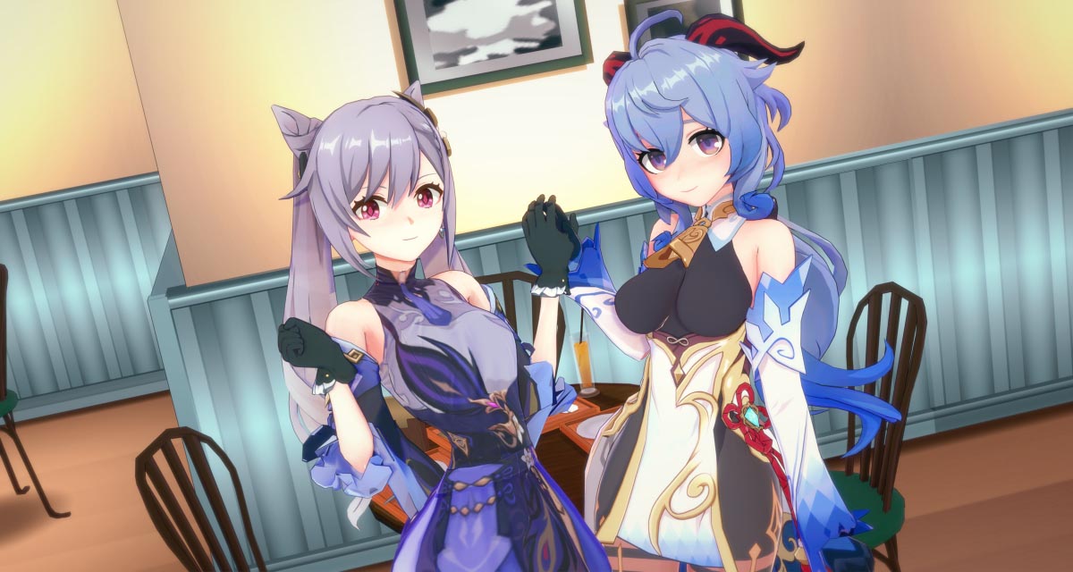 二次元美少女同人图#午安原神【210722】