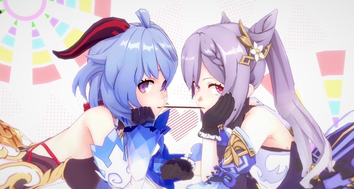 二次元美少女同人图#午安原神【210722】