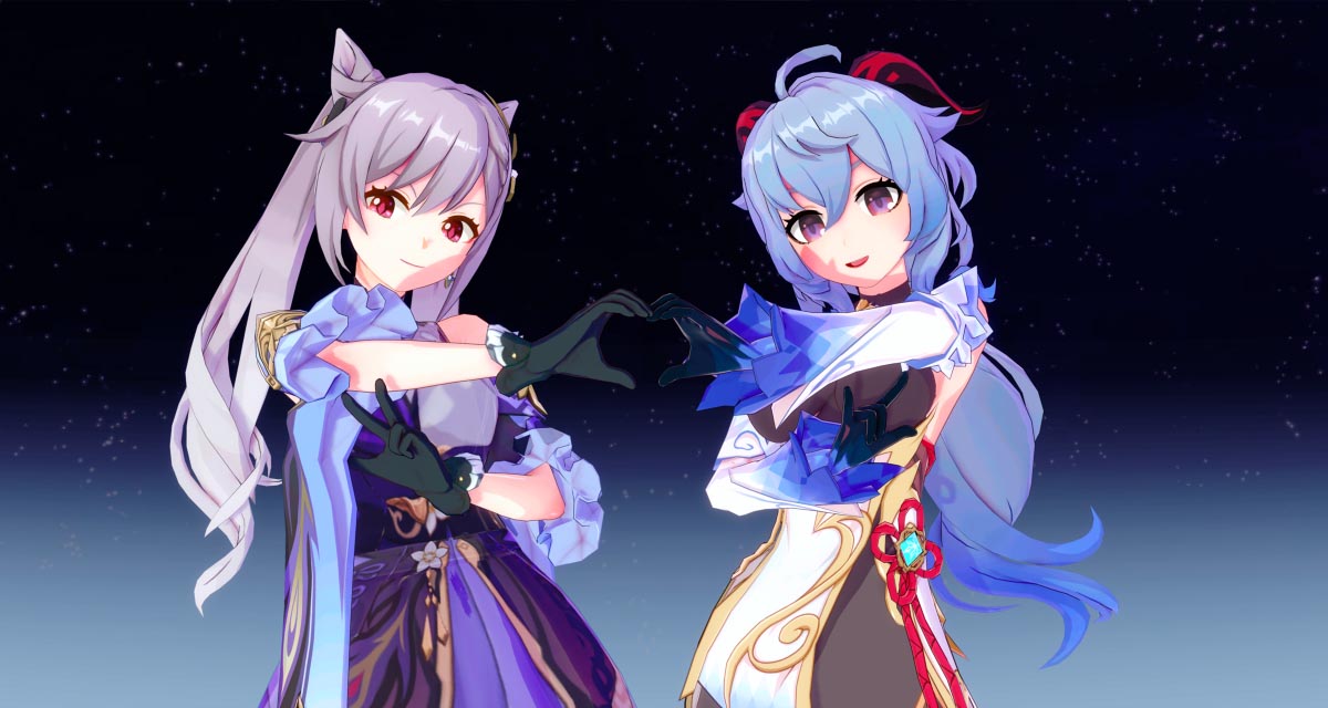 二次元美少女同人图#午安原神【210722】