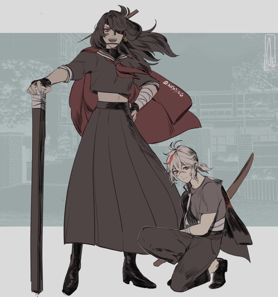 二次元美少女同人图#晚安原神【210722】