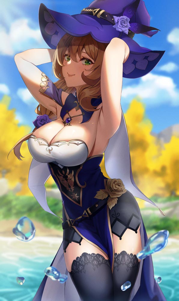 二次元美少女同人图#晚安原神【210722】