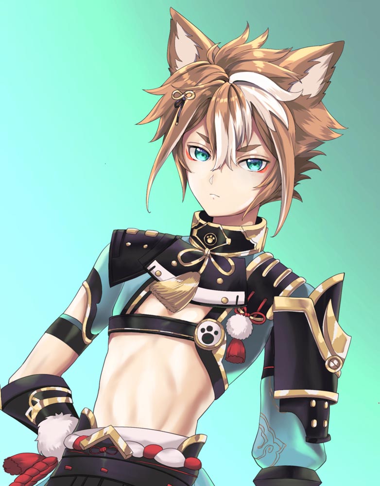 二次元美少女同人图#晚安原神【210722】