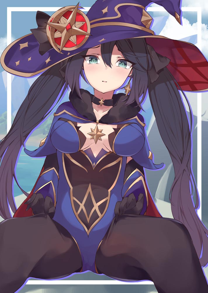 二次元美少女同人图#晚安原神【210722】