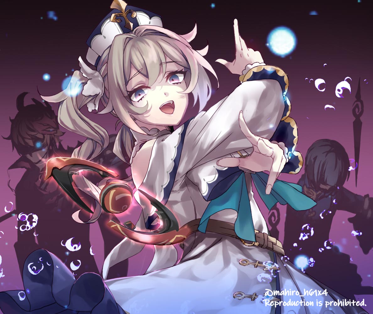 二次元美少女同人图#晚安原神【210722】