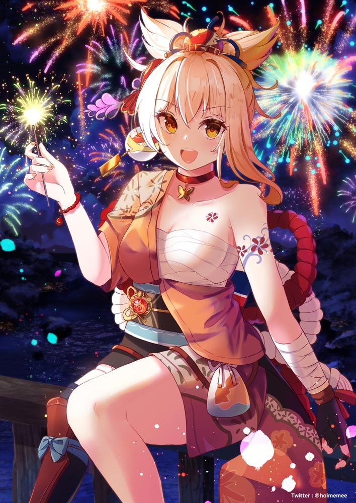 二次元美少女同人图#晚安原神【210722】