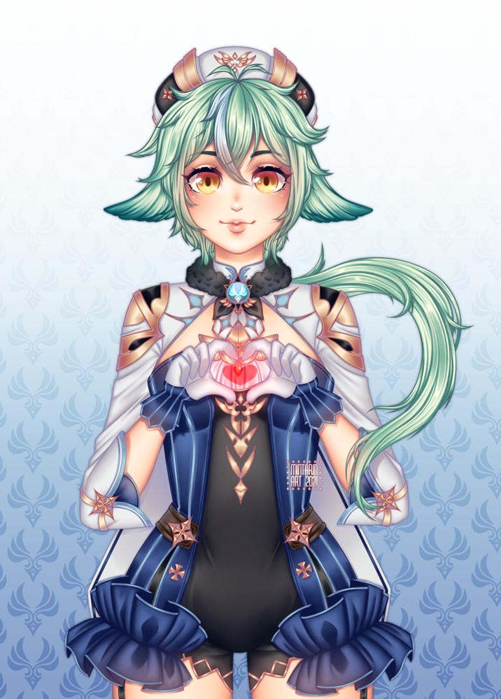 二次元游戏插画精选#午安原神【210726】