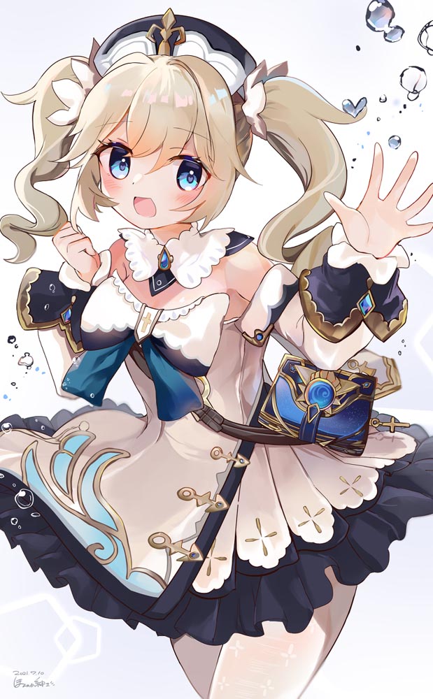 二次元游戏插画精选#晚安原神【210726】