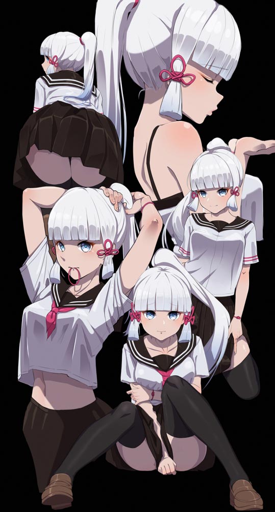 二次元游戏插画精选#晚安原神【210726】