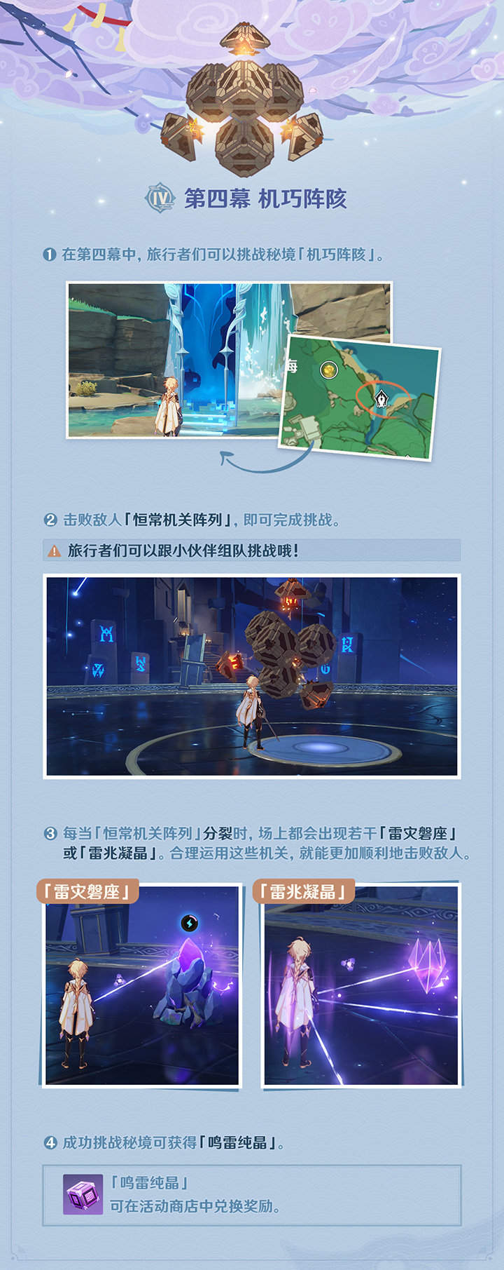 原神2.0：新活动「谒索雷痕」玩法说明